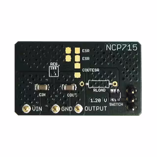 NCP715SQT2GEVB onsemi  Cartes d'évaluation - Régulateurs de tension linéaires